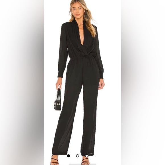 NWT Superdown black jumpsuit size S - Picture 1 of 10